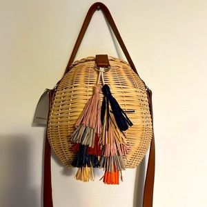 Nordstrom basket purse NWT